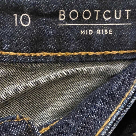 Simply Vera Vera Wang Dark Blue Boot Cut Jeans Size 10 - Picture 6 of 7